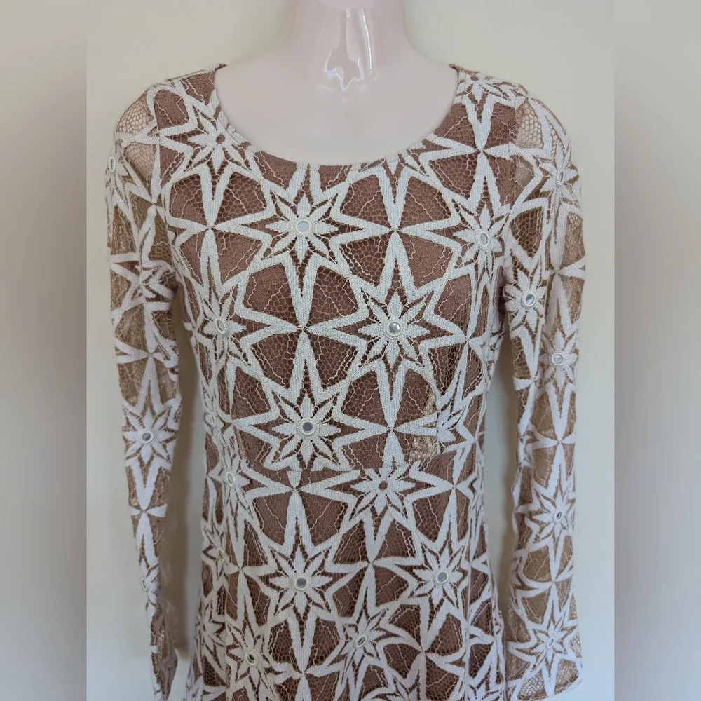 For Love And Lemons Metz Mini Dress Small - Picture 8 of 16